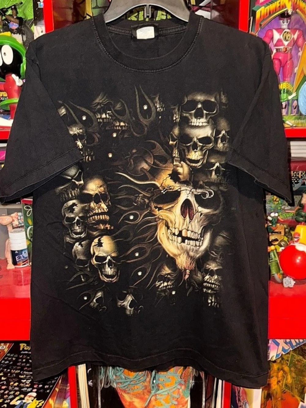 VTG/Y2K Jays Rock x Double sided Skull T-shirt